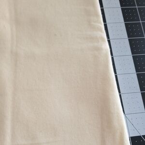 Cream Color Flannel Fabric By The Yard